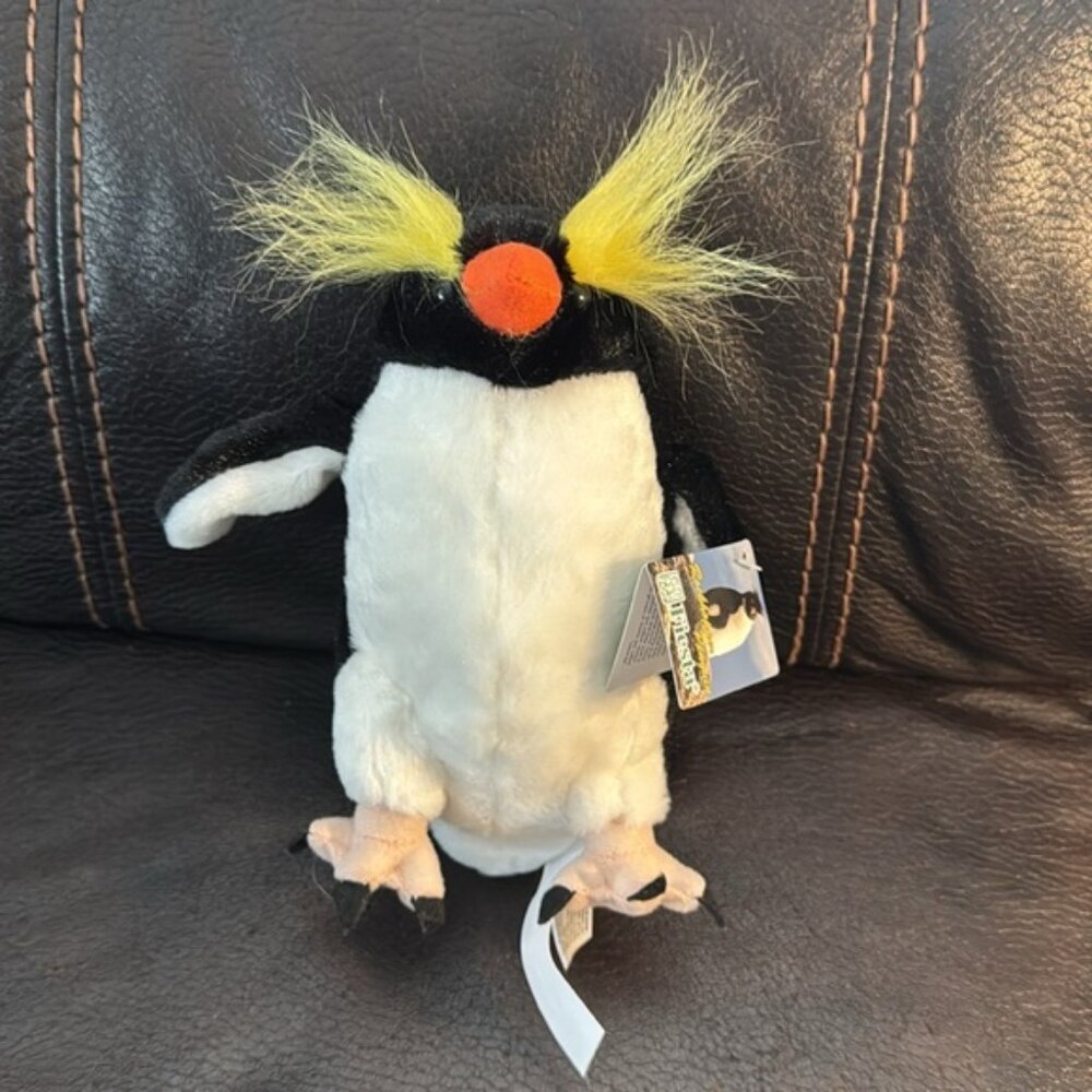 Fiesta Rock Hopper Penguin Plush Realistic Stuffed Animal NEW